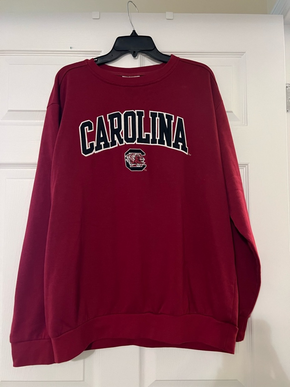 Champion Maroon Carolina Crewneck Sweatshirt